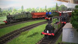 GWR steam running session quotOquot gauge [upl. by Anippesuig]