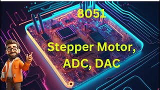 Interfacing ADC DAC amp Stepper Motor with 8051 Microcontroller A Comprehensive Guide [upl. by Ydner]