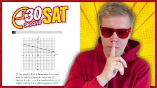 SAT  Test 4 Digital  Module 2  Problem 22  IN 30 SECONDS OR LESS [upl. by Joannes]