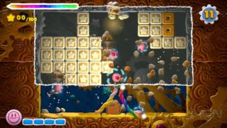 Kirby and the Rainbow Curse Walkthrough  Challenge Mode Challenge 40 Gold Medal [upl. by Yrrum]