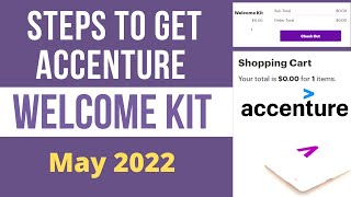 How To Get The Welcome Kit At Accenture  May 2024 [upl. by Jocelin]