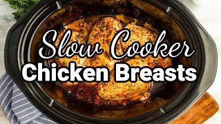 Slow Cooker Chicken Breasts [upl. by Sirroned]