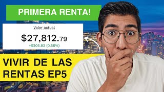 FIBRAS  Cobré mi PRIMERA RENTA EP5 Tutorial [upl. by Amuh]