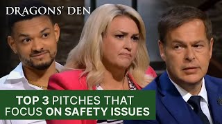 Top 3 Pitches With Safety Focus Products  Season 20  Dragons Den [upl. by Nere]