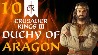 THE HOLY QUEST FOR JERUSALEM Crusader Kings 3  The Duchy of Aragon Campaign 10 [upl. by Nytsua992]