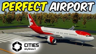 How to Plan amp Build International Airports in Cites Skylines 2 [upl. by Einna114]