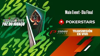 LAPT Foz de Iguazú  R7500 Main Event  Dia Final [upl. by Ailisec]