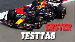 Erster Testtag in der Analyse Verstappen und Red Bull dominieren  Formel 1 Testfahrten 2024 [upl. by Nosidda]