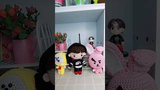 crochet doll amigurumi BTS BT21 [upl. by Kcirej811]