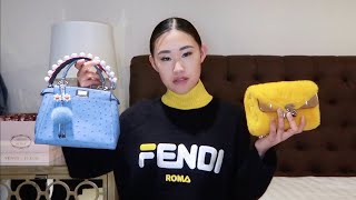 FENDI DESIGNER HANDBAG COLLECTION RARE EXOTICS LIMITED EDITION STYLES amp FAVORITES  JAIME XIE [upl. by Herzberg]