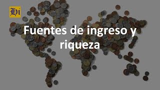 Fuentes de ingreso y riqueza ejemplos y características [upl. by Sherj]