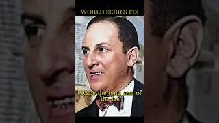 Arnold Rothstein  The Big Mayor League Fix of 1919 [upl. by Odlavu]