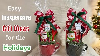 Easy and Inexpensive Gift Ideas for the Holidays Using Dollar Tree Items [upl. by Wise938]