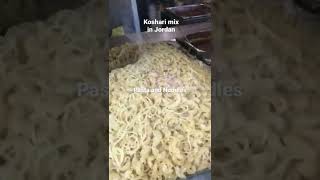 Koshari Mix  Egyptian Koshari Koshari in Jordan [upl. by Norred346]