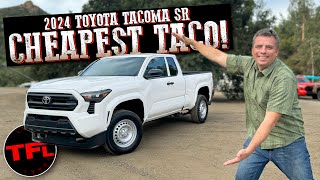 I Drive the CHEAPEST New 2024 Toyota Tacoma 4x4  First Drive Review [upl. by Otipaga]