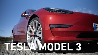 TESLA MODEL 3 TEST amp ESSAI  LE FUTUR EST EN ROUTE [upl. by Almeta289]