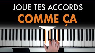 La meilleure technique pour mémoriser tes renversements daccords au piano accords piano [upl. by Aicenra]