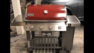 Weber Genesis II  Crimson  E410 [upl. by Rennerb]