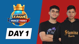 World Finals Day 1  Clash Royale League 2023 [upl. by Harmony]