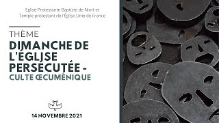 CULTE DIMANCHE 14 NOVEMBRE 2021 [upl. by Roath77]