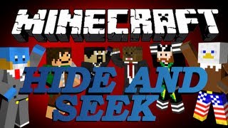 Minecraft Hide And Seek Minigame w AntVenom HuskyMudkipz CaveManFilms and More [upl. by Etra]