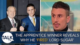 The Apprentice Winner Reveals Why He ‘Fired’ Lord Sugar  “It Got Heated In Boardrooms” [upl. by Deehan]