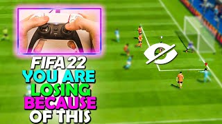 This MISTAKE is why you are BAD at ATTACKING in FIFA 22 [upl. by Yddub]