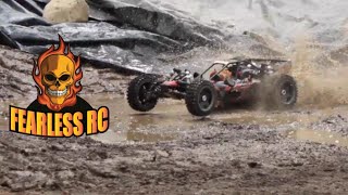 King Motor Baja Bashing Available at FearlessRCcom [upl. by Iren574]