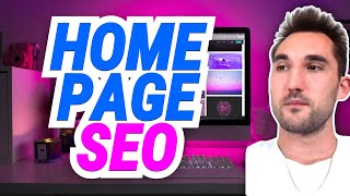 How to SEO Optimize Your Home Page [upl. by Parthen]