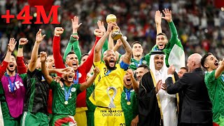 Le Parcours De Léquipe Nationale DAlgérie 🇩🇿 Coupe Arabe QATAR 2021 ⚽🎖Musique DZ [upl. by Tsepmet774]