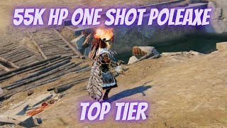 TOP TIER Poleaxe Montage  BARBAR Conquerors Blade [upl. by Elsworth]