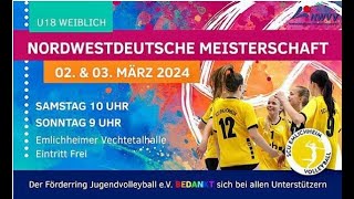 NWDM U18 Emlichheim Eröffnung [upl. by Monafo]