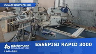 ESSEPIGI RAPID 3000 Höchsmann Klipphausen [upl. by Adlecirg]