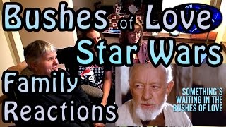 BUSHES of LOVE Family Reactions to A Bad Lip Reading [upl. by Akfir]