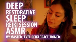 😴 Deep Restorative Sleep Reiki Session ASMR [upl. by Dorette]