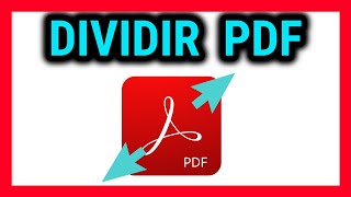 😱 ¿Cómo DIVIDIR PDF en VARIOS archivos  DIVIDIR PDF  Volver un PDF en VARIOS [upl. by Kciregor]