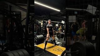 Ofek Honen 200 kg  455 lbs deadlift pr  75 kg  166 lbs bw  17 yo  fitness gymshark gym [upl. by Sicular]