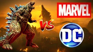 Earth Godzilla vs Marvel and DC  Who is stronger  marvel [upl. by Thomsen]