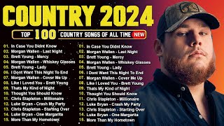 Country Music Playlist 2024 🦽 Luke Combs Morgan Wallen Chris Stapleton Kane Brown Jason Aldean [upl. by Innavoeg]