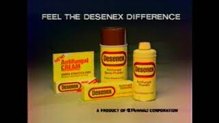 1985  Doctor Recommended  Desenex  Commercial [upl. by Boak]