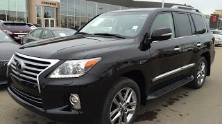 2015 Lexus LX 570 4WD Review [upl. by Christean]