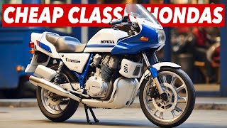 7 Classic Honda Motorcycles You Can Buy For Cheap [upl. by Lishe752]