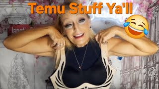 Its a revealing Temu Haul with clothes nic nacs and more [upl. by Borden561]