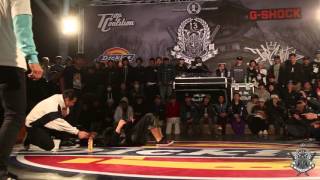 BBOY CREW BATTLE Best 8 3 TAOKAZ vs Reformerz  20160219 TC 13th anniversary [upl. by Ara846]