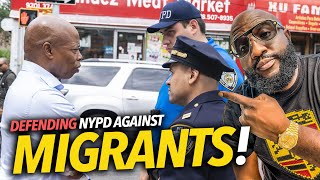 Mayor Eric Adams Defend NYPD Against Migrants After Incident At Shelter Trash Accusations 🤔 [upl. by Silecara]