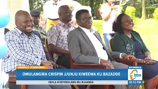 Omulangira Crispin Jjunju Kiweewa Asabye ABazadde Okufaayo Ennyo ku Bitone By’abaana [upl. by Nance]