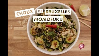 CHOUX DE BRUXELLES MOMOFUKU 🥣Comment aimer les choux de Bruxelles [upl. by Aneleve]