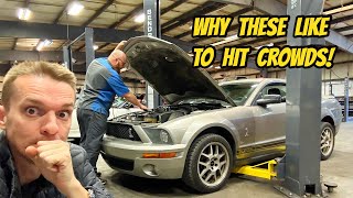 Everything thats broken on my 210000 mile Shelby GT500 Mustang [upl. by Ecinuahs94]