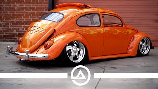 Custom 67 Turbo Volkswagen Beetle Rag Top Chopped and Dropped [upl. by Miner501]