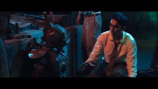 Chappie  Awakening Scene  Chappie2015 Movie Clip 210 ULTRA HD [upl. by Notsgnik]